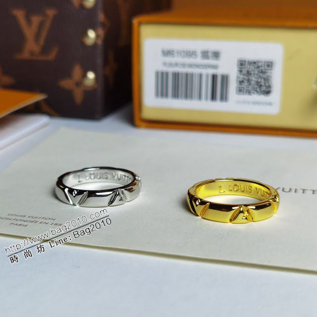 Louis Vuitton新款飾品 路易威登Volt金戒指 LV經典款女戒指  zglv1870